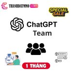 ChatGPT Team 1 Tháng Chính Chủ Thoải Mái Sáng Tạo Nội Dung