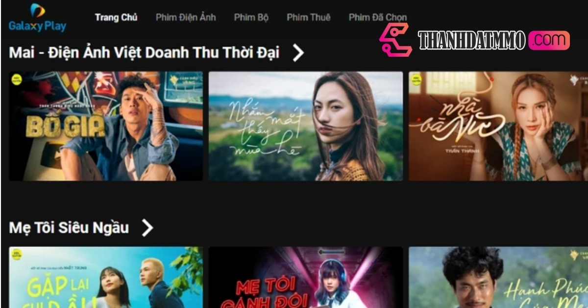 Galaxy Play là nền tảng xem phim trực tuyến được phát triển dành riêng cho thị trường Việt Nam Galaxy Play là nền tảng xem phim trực tuyến được phát triển dành riêng cho thị trường Việt Nam