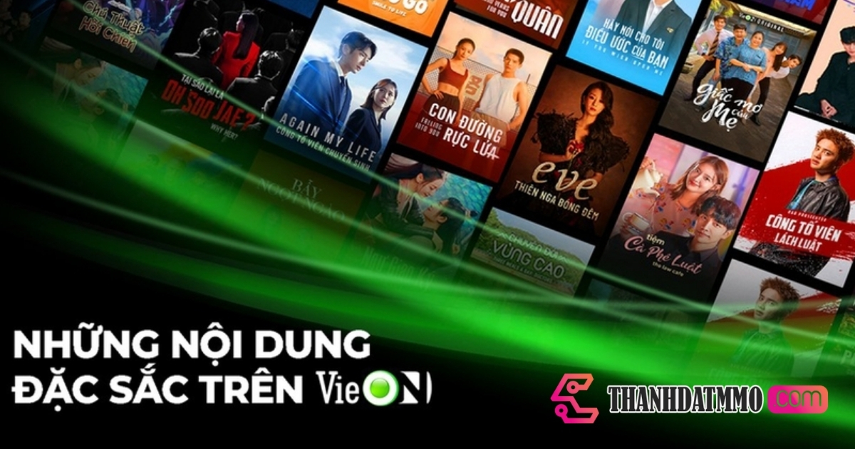 Giao diện của VieON được thiết kế thân thiện, dễ sử dụng cho mọi độ tuổi Giao diện của VieON được thiết kế thân thiện, dễ sử dụng cho mọi độ tuổi