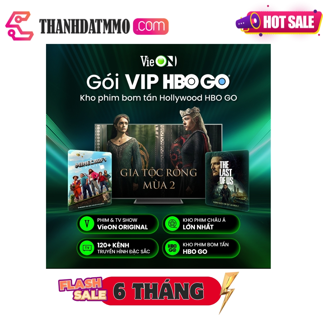 vieon HBO VIP 6 tháng